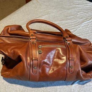 Brown Leather Men's Bag